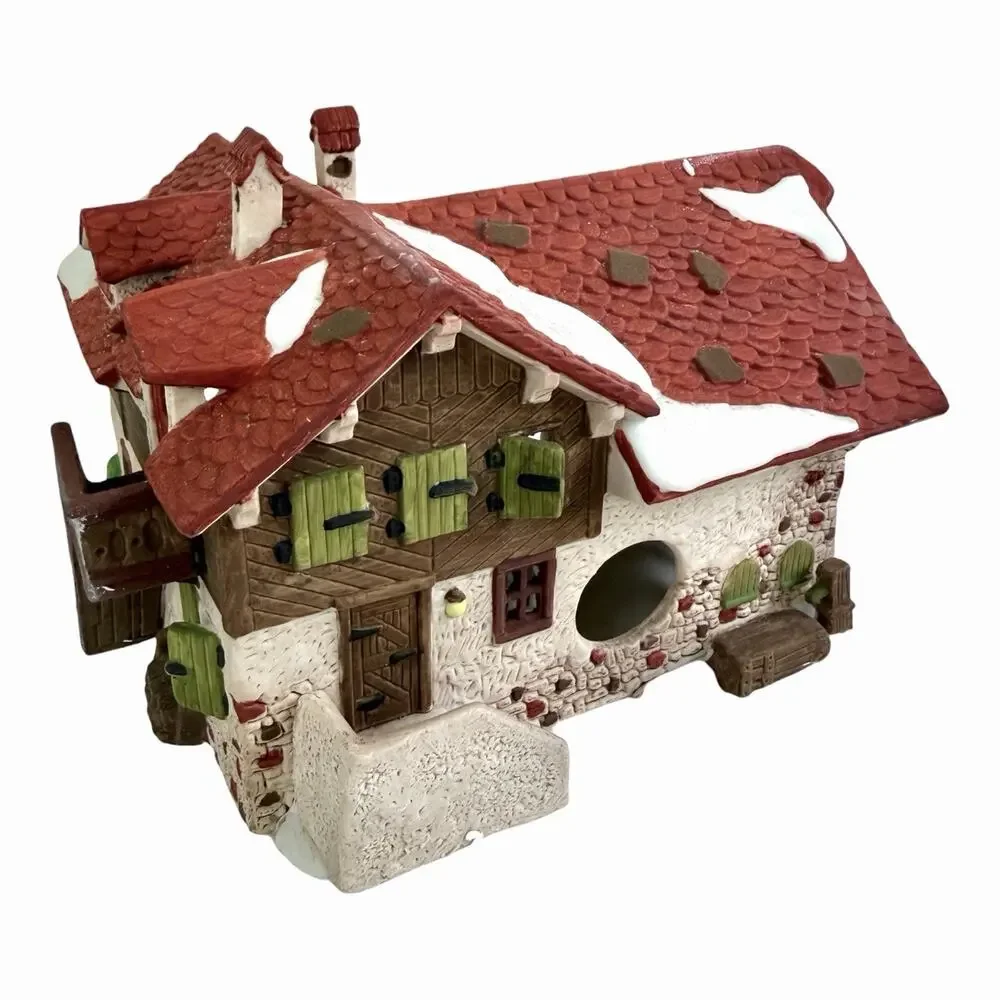 RARE VTG 1987 Department 56 Alpine Village Series Josef Engel Farmhouse Retired